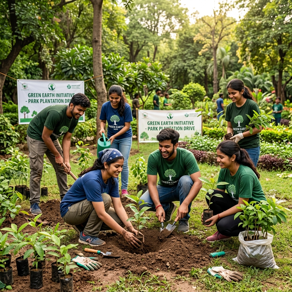 Planned Tree Plantation Drive